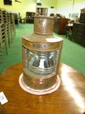 Copper Ships Lamp