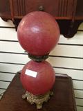 Great Red Glass Lamp