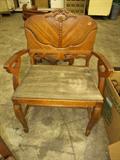 Carved Oak Chair