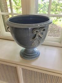 Glazed ceramic flowerpots from Kellogg Collection