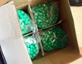 Paint ball supplies