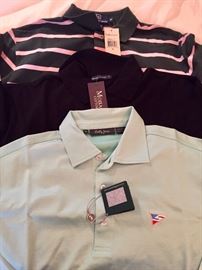 Men's Polos - many NWT.  So many from which to choose!