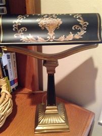 Black/gold desk lamp