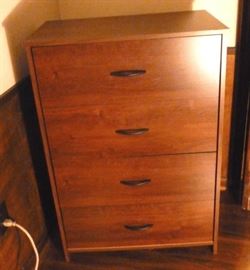 Four drawer chest, 28"W X 16" D X 41" H
