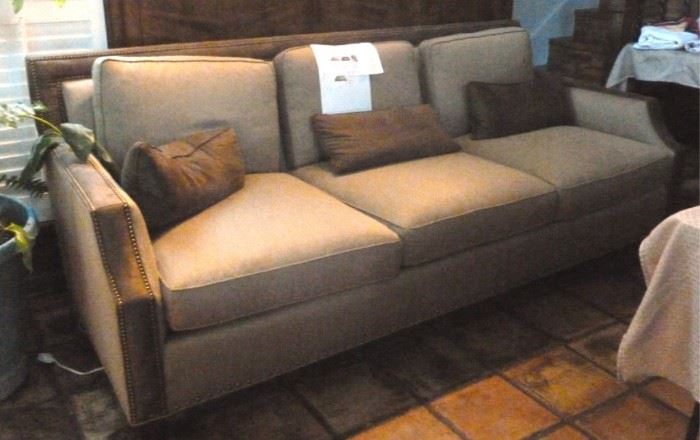 Hickory White sofa, client paid over $7,000
