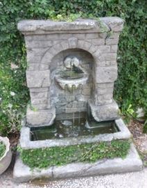 Outdoor water fountain
