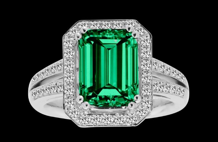 GIA Colombian Emerald Ring