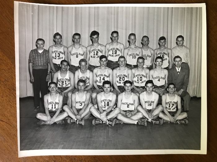 Excelsior Blue Jays 1940s 