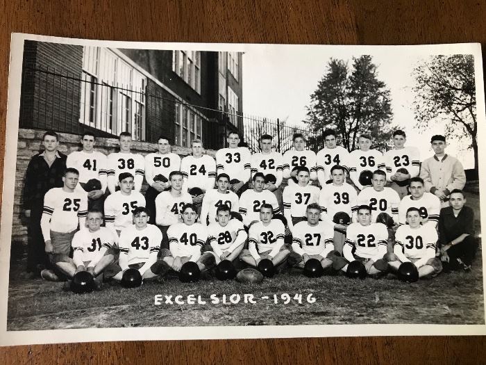 Excelsior  Football Team Picture 1946