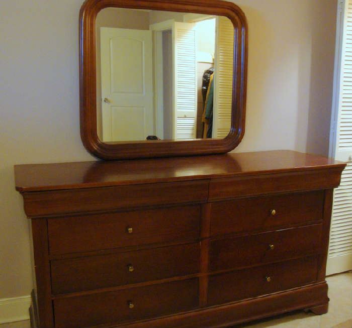 Dresser and Mirror- Carlisle Collection