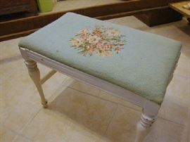 Needlepoint Bench