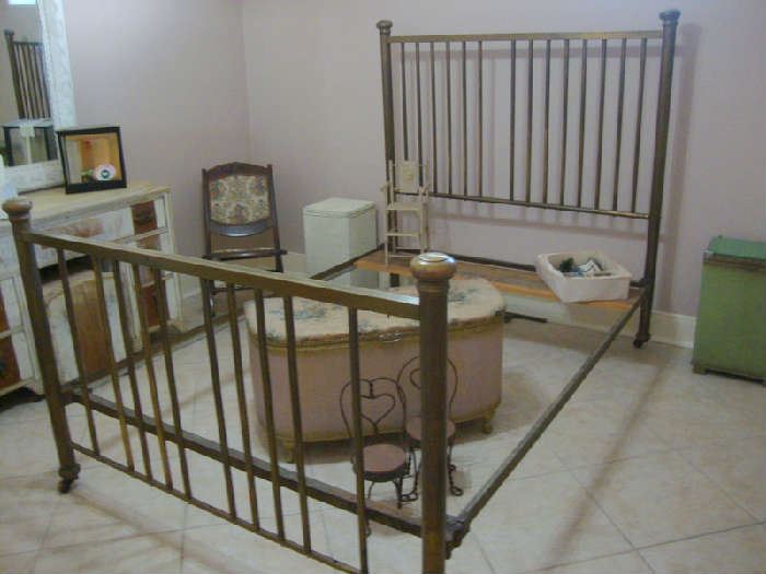 Antique Brass Bed