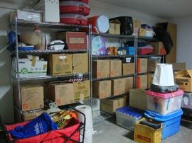 Garage as found,  Not unpacked and sorted yet.  No telling what's in there. 