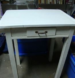 Small Porcelain Top Table