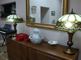 Mid Century Oak Credenza