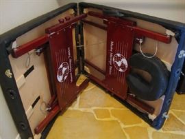 Massage table