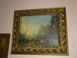 Old print in beautiful frame