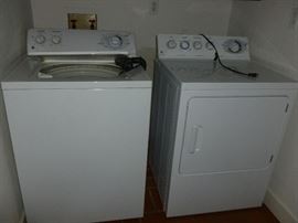 GE washer & electric dryer