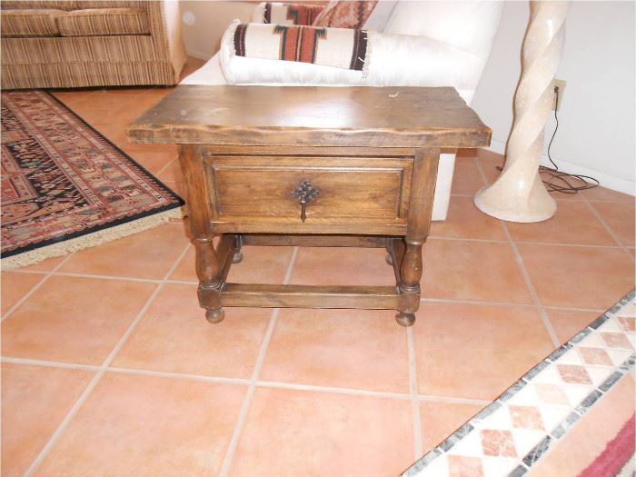2 Matching End Tables From Spain 