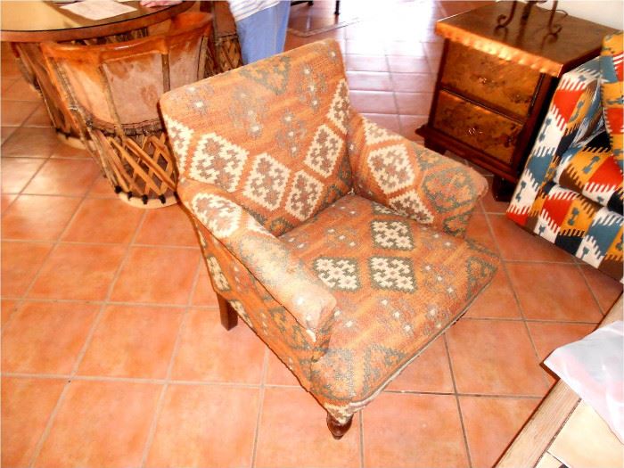 Dhurrie Moroccan Chair 