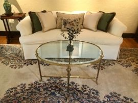 White Kaplan & Fox sofa upholstered by Parners in Design