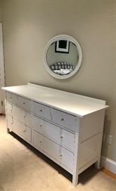 Crate and Barrel Bannister 8-drawer dresser