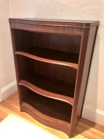 Simple, solid wood bookcase