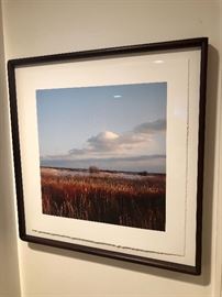 "Goosewing Farm Series, RI, Tunipus Pond" Iris Print on Somerset Watercolor Paper. Photographer Michael Thomas. Image size: 16 x 16. Framed size: 24.5 x 24.5. Signed, titled, and dated by the artist on verso. Stamped (Singer Editions chop), lower left. Edition 1/25.