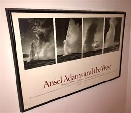 Ansel Adams and the West framed print