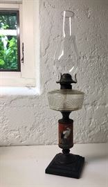 Vintage Oil Lamp