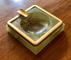 Vintage alabaster ashtray