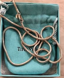 Tiffany Sterling Silver Chain