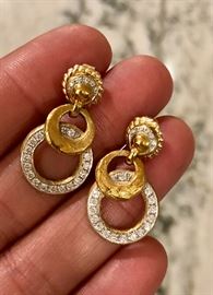 Torrino 18K and diamond earrings