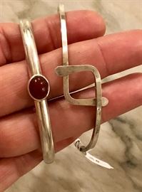 Sterling bracelets