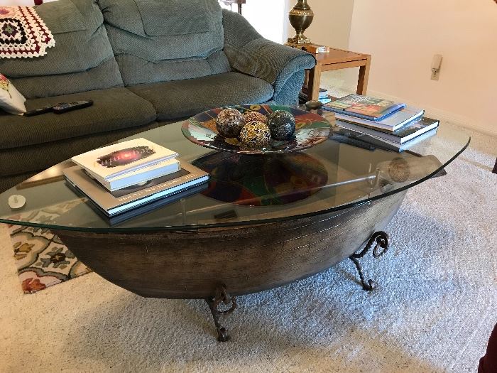 Really neat coffee table from Haverty's