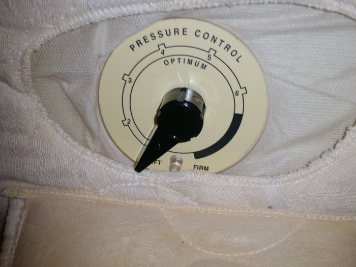 Pressure control on the twin size mattress