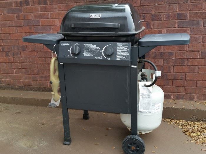 'Backyard' two burner propane grill 