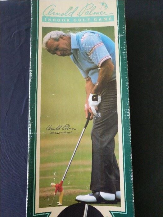 Arnold Palmer indoor golf game