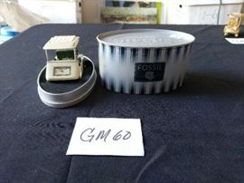 Fossil Golf Cart Clock