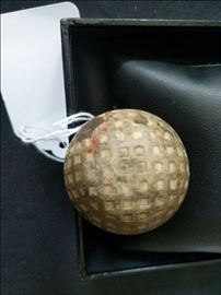 Square mesh unknown maker golf ball