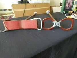 2 Vintage portable golf seats