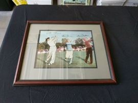 Signed 1942 Snead, Sarzen, Wilson
