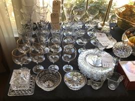 Cambridge Caprice Crystal and Lenox Crystal