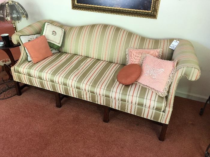 Southwood Furniture Camel Back Sofa $100  very nice condition