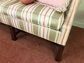 Detail of Camel Back Sofa