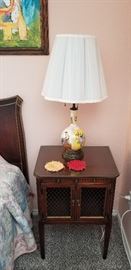 pair of antique side tables