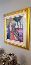 Linda Le Kniff signed seriograph