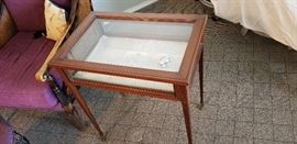 Antique display table