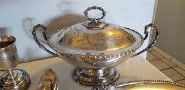 beautiful Silverplate and some sterling silver