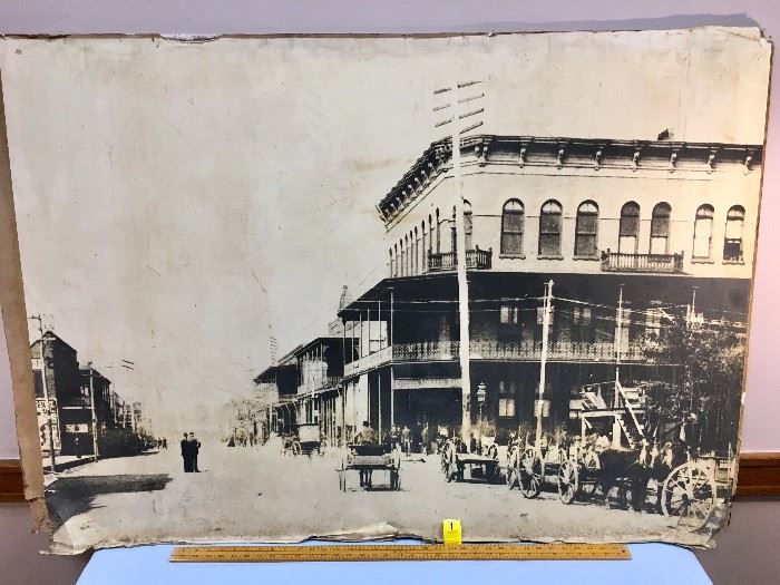 Antique Pensacola Street Scene